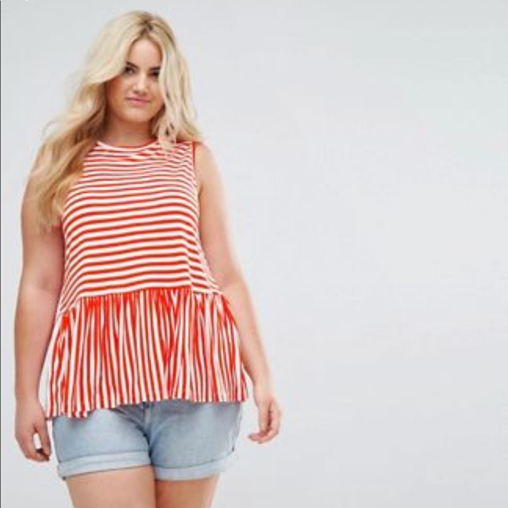 Peplum Tank Top